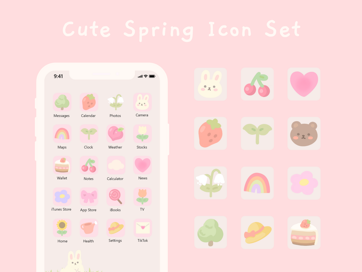 spring icon theme – StudioCherii