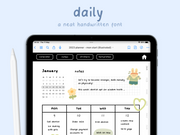 Neat Handwritten Font Daily
