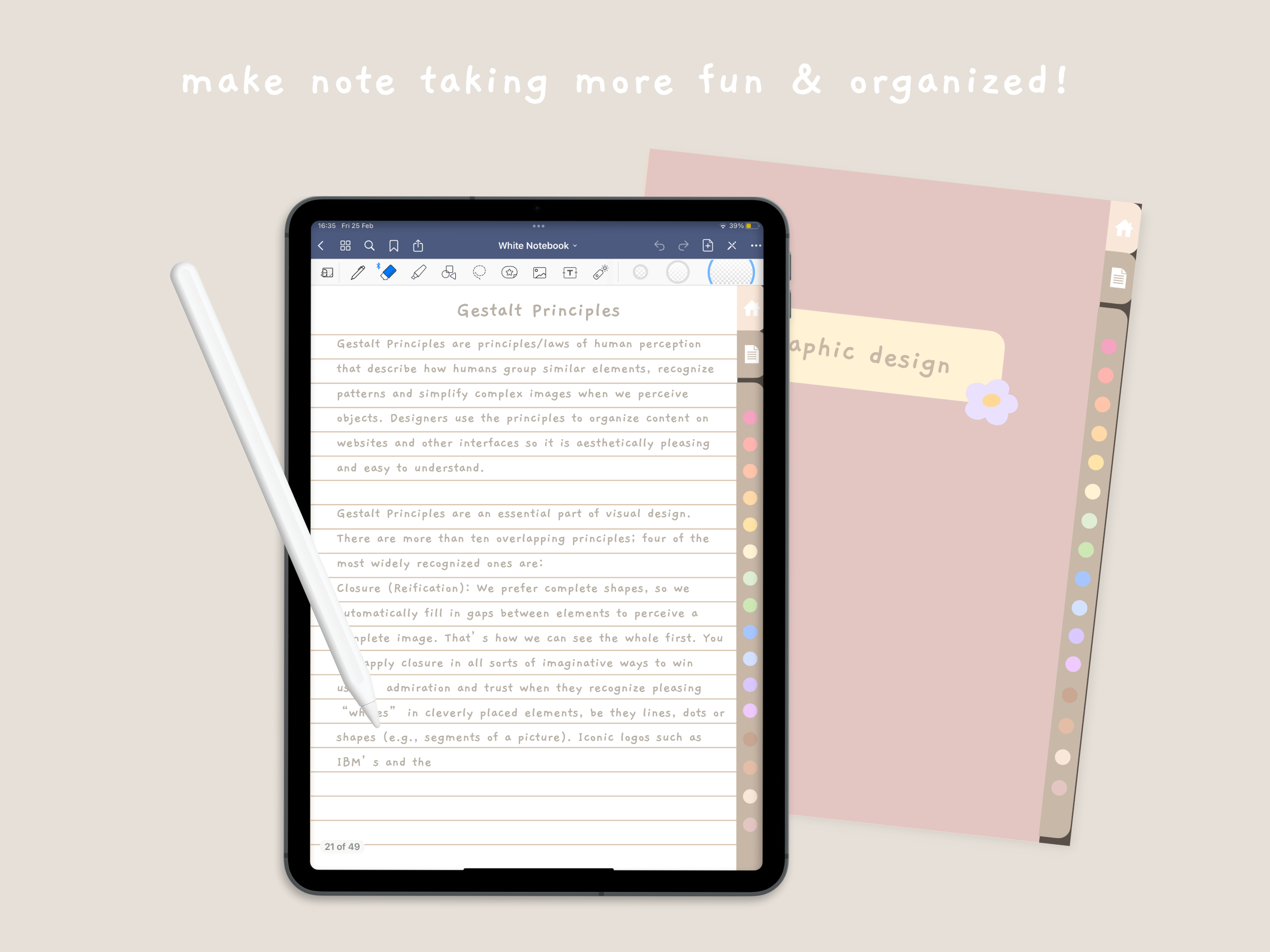 Notebook. Shop digital notebook value bundle – StudioCherii