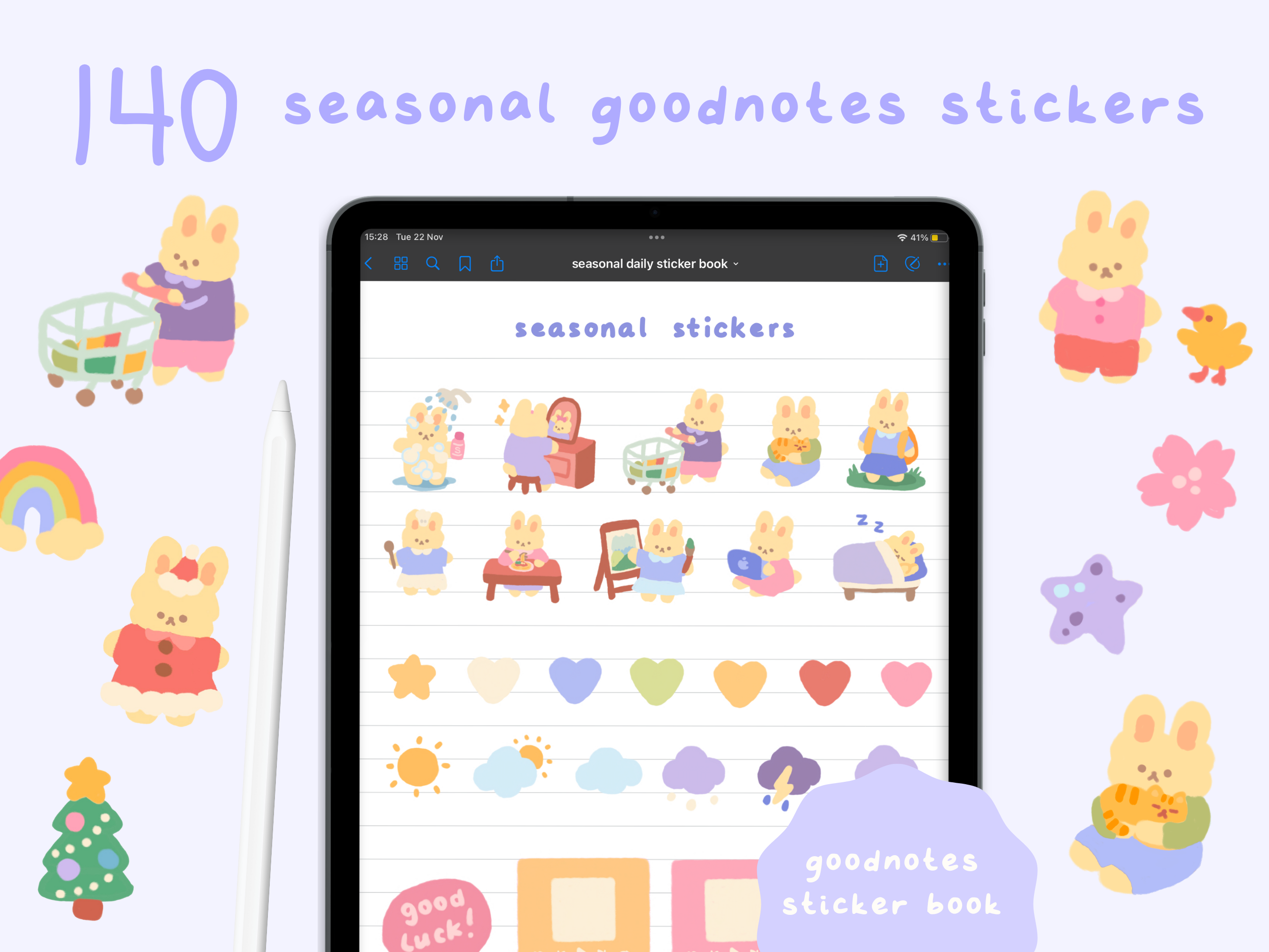 seasonal digital stickers – StudioCherii